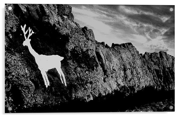 Coast - Harkness Stagg  Acrylic by David Turnbull