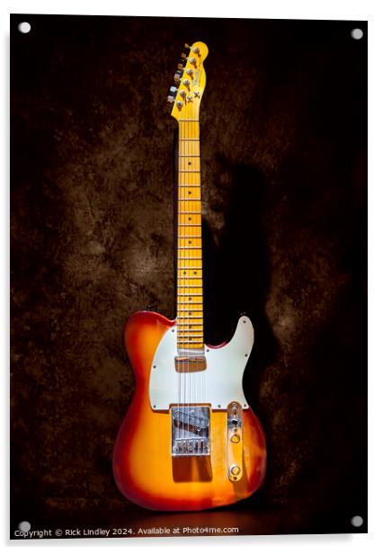 Fender Telecaster Acrylic by Rick Lindley