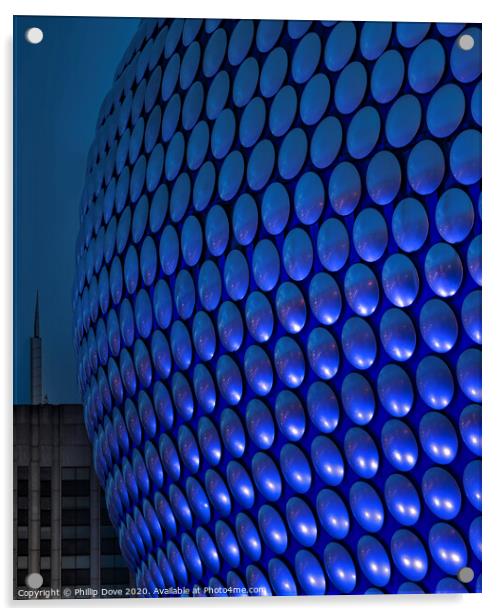 Birmingham Selfridges Building Acrylic by Phillip Dove LRPS