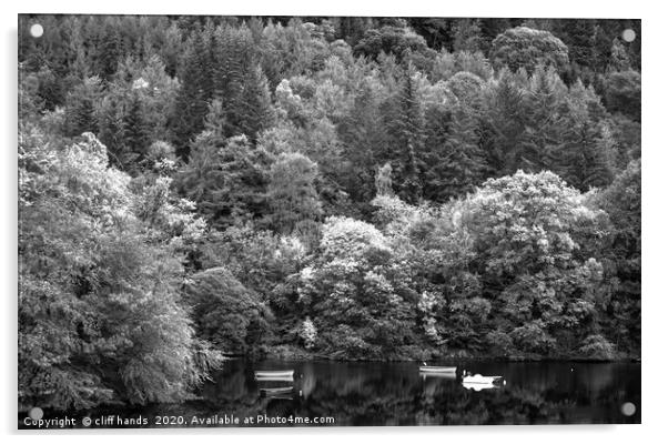 Loch Faskally, Tummel Valley, Pitlochry. Acrylic by Scotland's Scenery