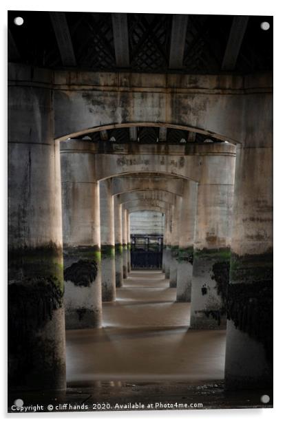 Kincardine Bridge Pillars Acrylic by Scotland's Scenery