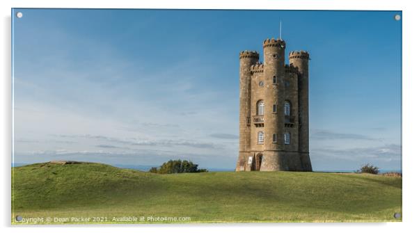 Broadway Tower - Cotswolds Acrylic by Dean Packer
