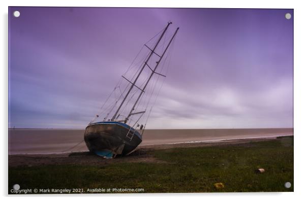 Shipwrecked  Acrylic by Mark Rangeley