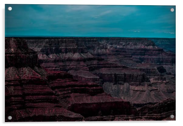 The Grand Canyon Acrylic by Erin Bolas