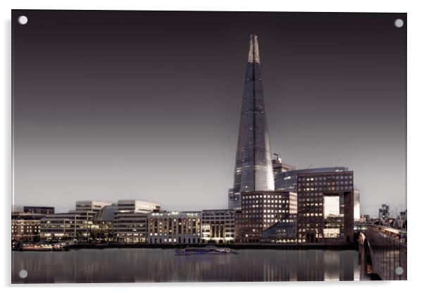 The London Shard Acrylic by Mark Jones