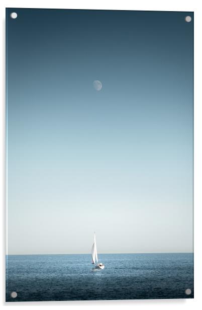 Sail Away Acrylic by Mark Jones
