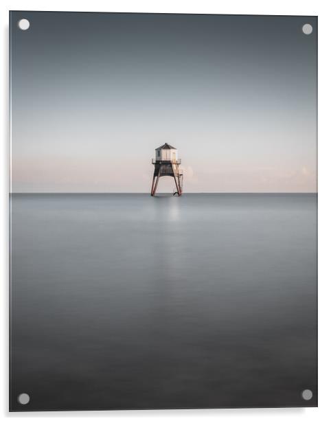 Dovercourt Lighthouse Acrylic by Mark Jones