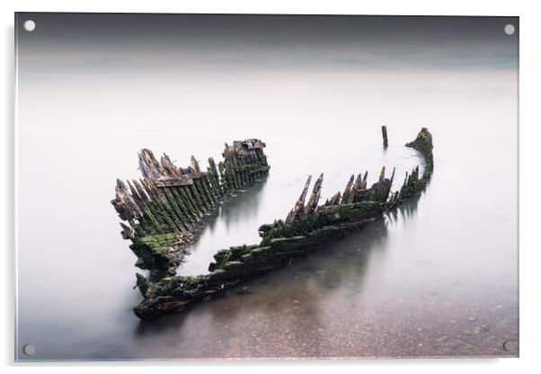 Elmley Ferry Acrylic by Mark Jones