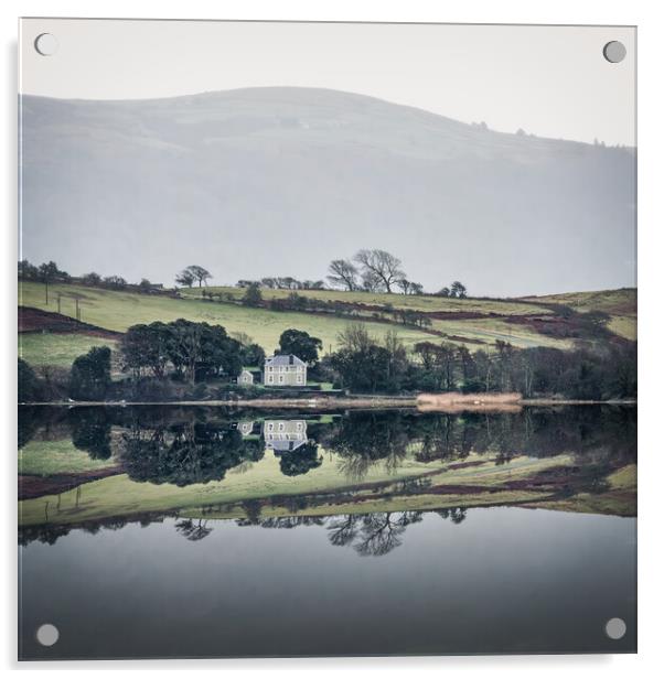 Afon Dwyryd Acrylic by Mark Jones