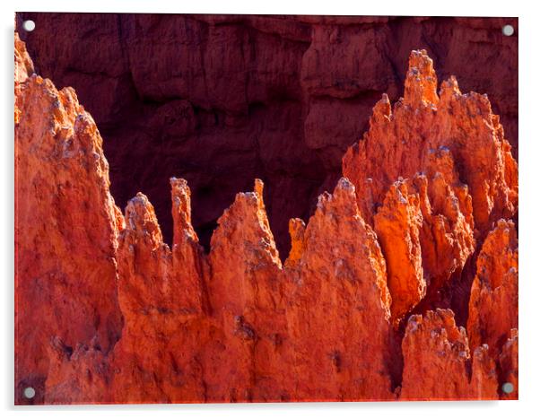 Most beautiful places on Earth - Bryce Canyon Nati Acrylic by Erik Lattwein