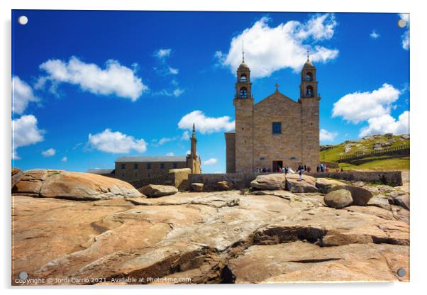 Sanctuary of Our Lady of the Boat Acrylic by Jordi Carrio