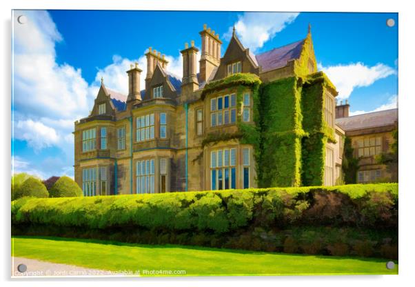 Muckross Castle  - C1605-5927-ABS Acrylic by Jordi Carrio