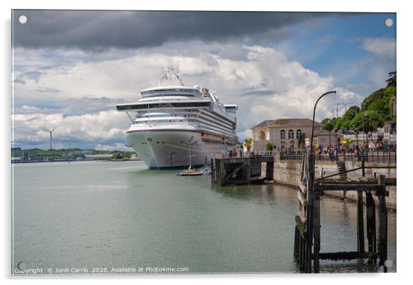 Visit to the town of Cobh, Ireland-2 Acrylic by Jordi Carrio