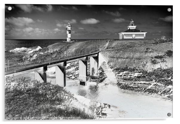 Lighthouse on Pancha Island Acrylic by Jordi Carrio