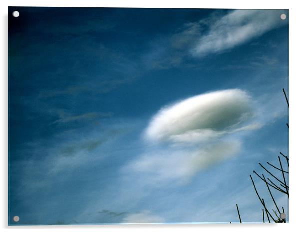 Passing Cloud  Acrylic by Jane Tripp
