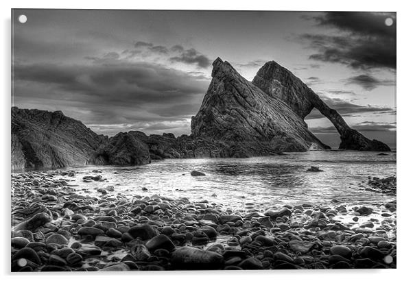 Bow Fiddle Rock Acrylic by Wayne Molyneux