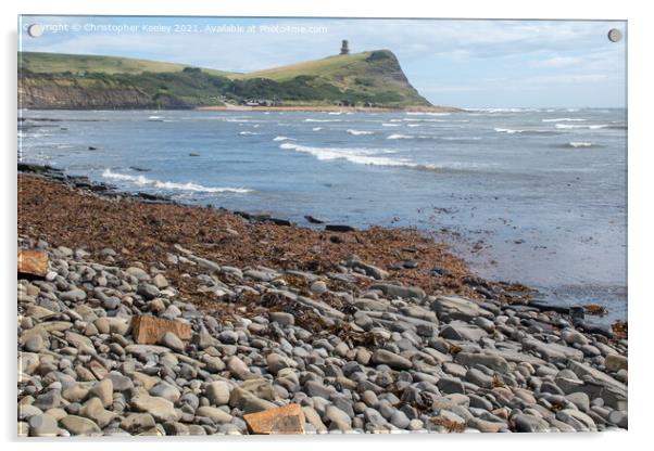 Kimmeridge Bay Acrylic by Christopher Keeley