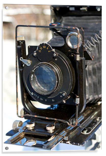 The old camera Acrylic by Mikhail Pogosov