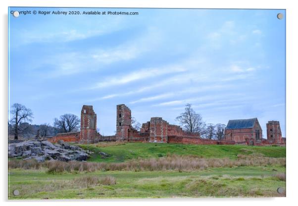 Bradgate House, Leicestershire  Acrylic by Roger Aubrey