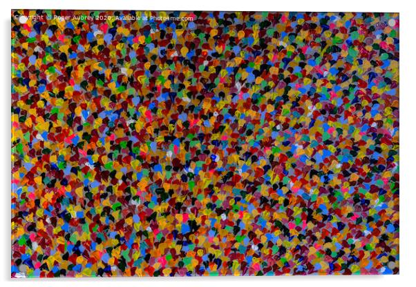 1000 tears Acrylic by Roger Aubrey