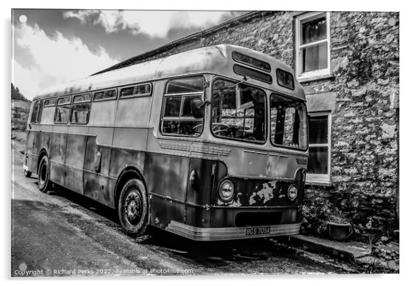 Goathland Vintage coach Acrylic by Richard Perks