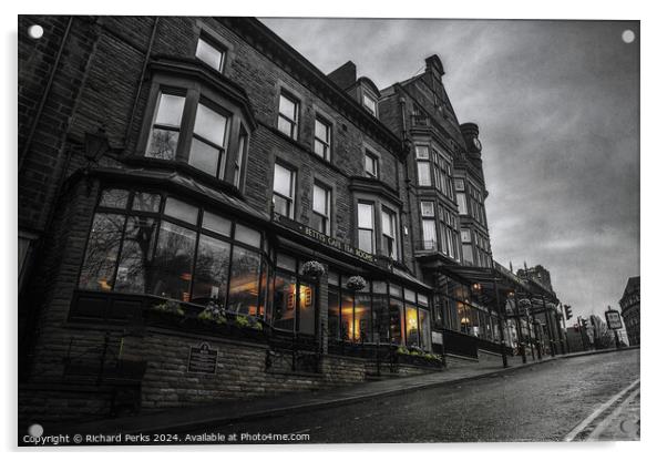 Bettys Tearoom, Harrogate Acrylic by Richard Perks