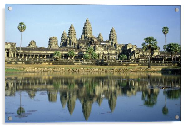 CAMBODIA, ANGKOR,  ASIA, SOUTHEAST ASIA, ANGKOR WA Acrylic by urs flueeler