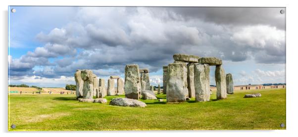  The prehistoric monument of Stonehenge  Acrylic by Pere Sanz