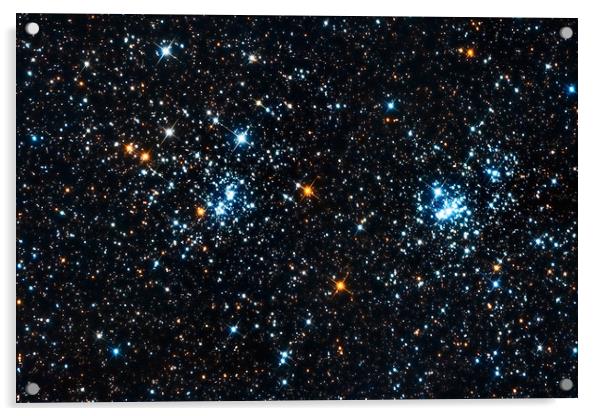 The Perseus Double Cluster Acrylic by Pere Sanz