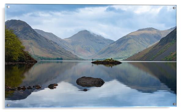 Wast Water Acrylic by Kevin Winter