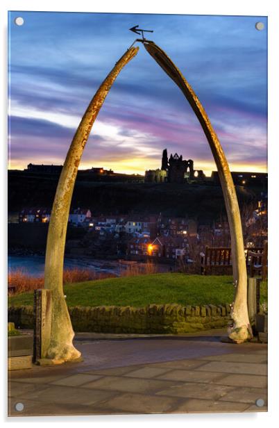 Whitby Whalebone Acrylic by Kevin Winter