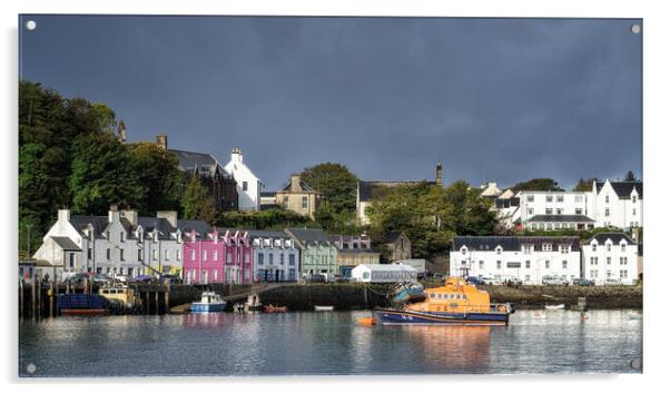 Portree Acrylic by Roger Daniel