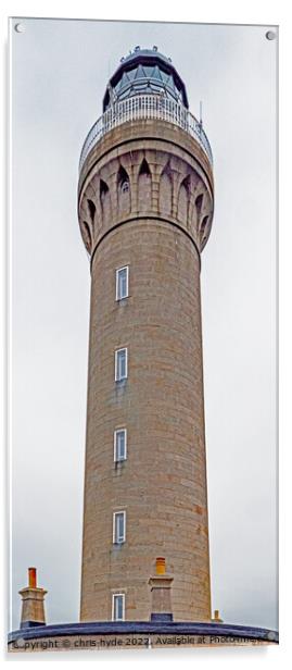 Ardnamurchan Lighthouse Acrylic by chris hyde