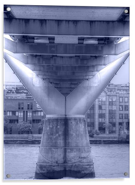 Millennium Bridge Acrylic by David French
