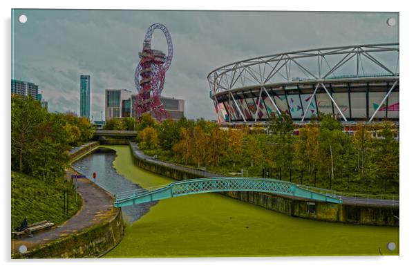 Olympic Park E20 Acrylic by David French