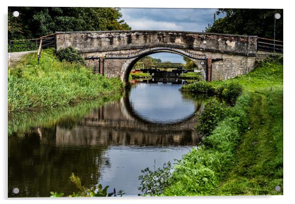 Latham Bridge Acrylic by David French