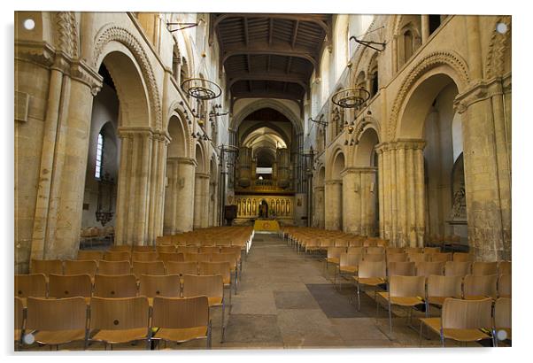 Rochester Cathedral interior HDR Acrylic by David French