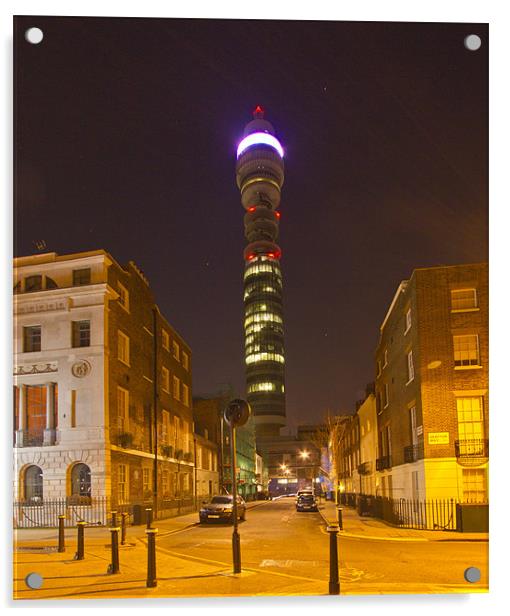BT Tower in London Acrylic by David French