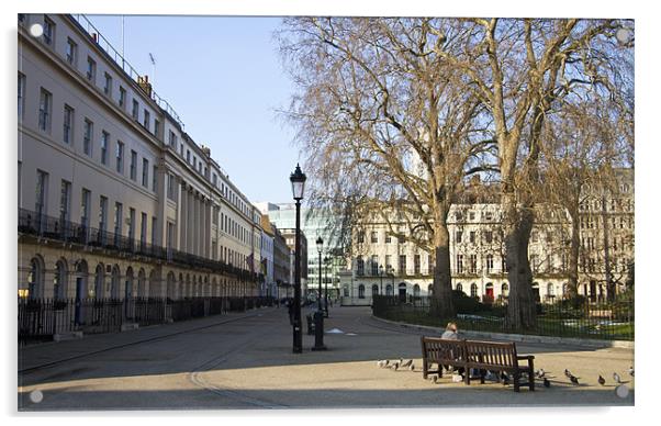 Fitzroy Square Acrylic by David French