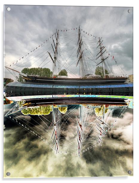 The Cutty Sark Acrylic by David French