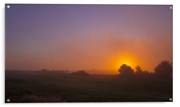 Cromer Sunrise Acrylic by David French