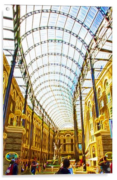 Hay’s Galleria Southbank Fractals Acrylic by David French