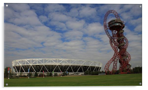 Olympic Stadium Orbit Acrylic by David French