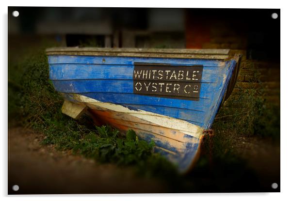 Whitstable Oysters Acrylic by David French