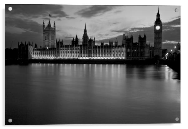 Big Ben and the houses of Parliament Acrylic by David French