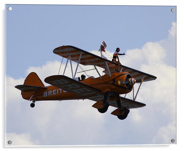Wingwalkers Air Display Acrylic by David French