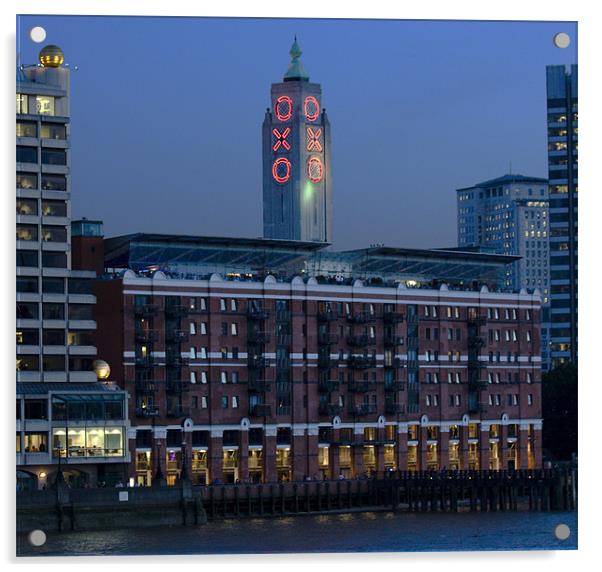 Oxo tower Acrylic by David French