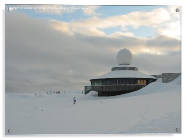 North Cape Snowball, Norway Acrylic by Laurence Tobin