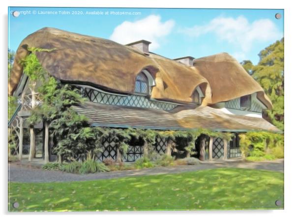 Cahir Swiss Cottage. Kilcommon Ireland Acrylic by Laurence Tobin