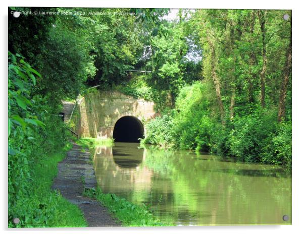 Shrewley Canal Tunnel, Warwickshire Acrylic by Laurence Tobin